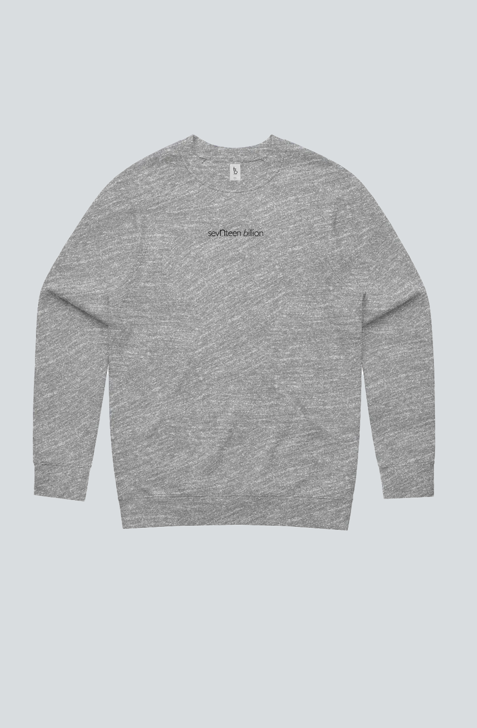 Gray Mens Crew Sweater