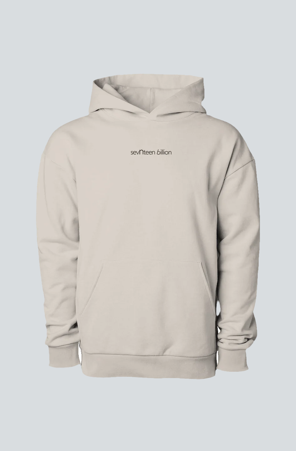 Ivory Pullover Hooded Sweatshirt