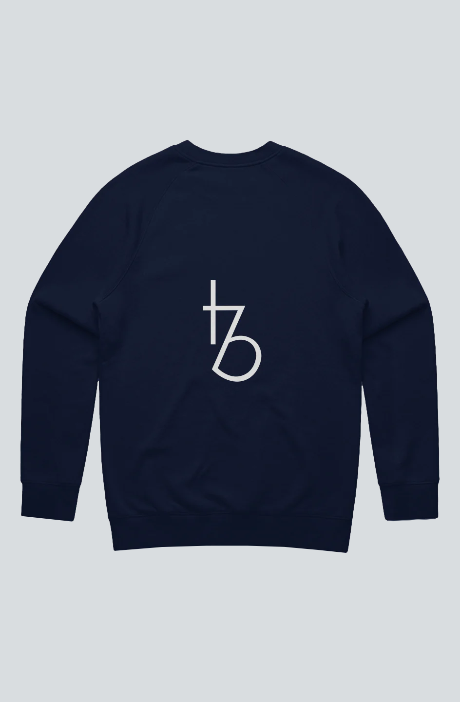 Navy Mens Crew Sweater