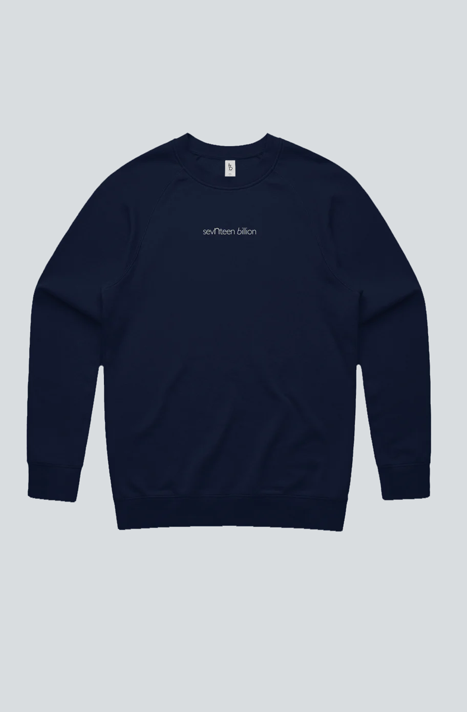 Navy Mens Crew Sweater